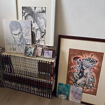 Amazon.co.jp: 嘘喰い 単行本 全巻 複製原画 セット : おもちゃ